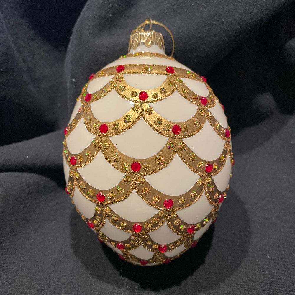 Thomas Glenn Holiday Ornament - The Faberge Collection